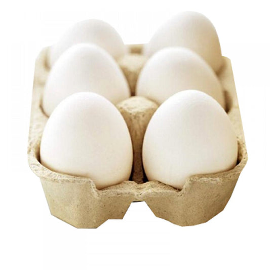 White Eggs (Pack of 6)