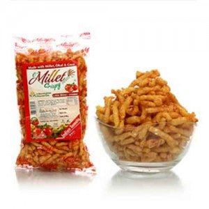 Millet Crispy Snacks - Indian Tomato 55g