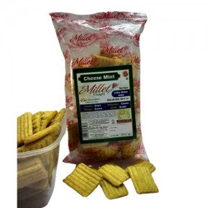 Millet Crispy Snacks - Mint Cheese 55g