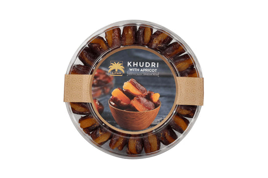 khudri with apricot premium saudi arabian dates