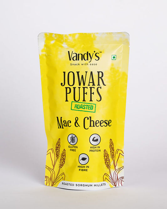 Mac N Cheese Jowar Puffs - 40gm