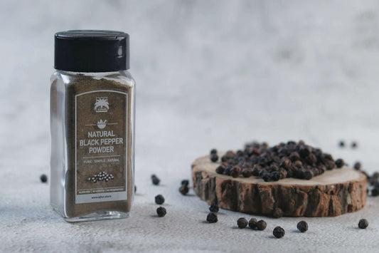 natural black pepper powder