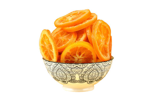 organic dried orange slices premium quality 100g