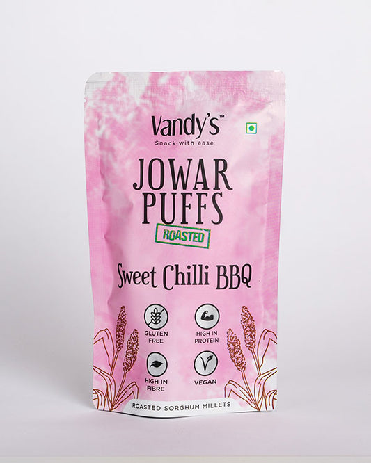 Sweet Chilli BBQ Jowar Puffs - 40gm