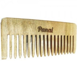 Wooden Wide Tooth Neem Shampoo Comb