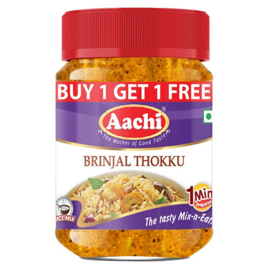 Brinjal Thokku - One Plus One Offer (for 180) - 180 gm