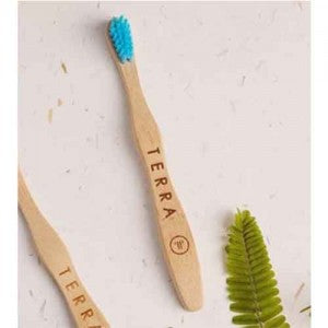 Bamboo Tooth Brush - Kids Blue